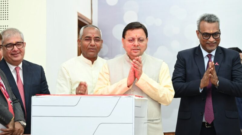 मुख्यमंत्री धामी ने गुप्तकाशी-ज्योर्तिमठ में एक्सिस बैंक की नई शाखाओं का किया वर्चुअल शुभारंभ