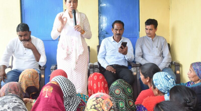 पंक्ति के अंतिम व्यक्ति तक पहुंचा विकास-  रेखा आर्या