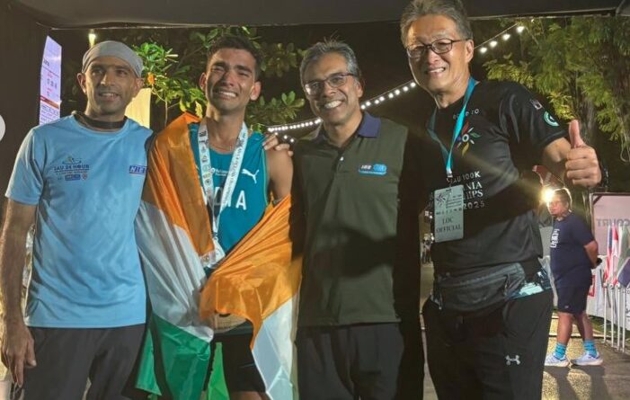 बैंकॉक में अमर का कमाल, 100 किमी दौड़ में बनाया नया राष्ट्रीय रिकॉर्ड