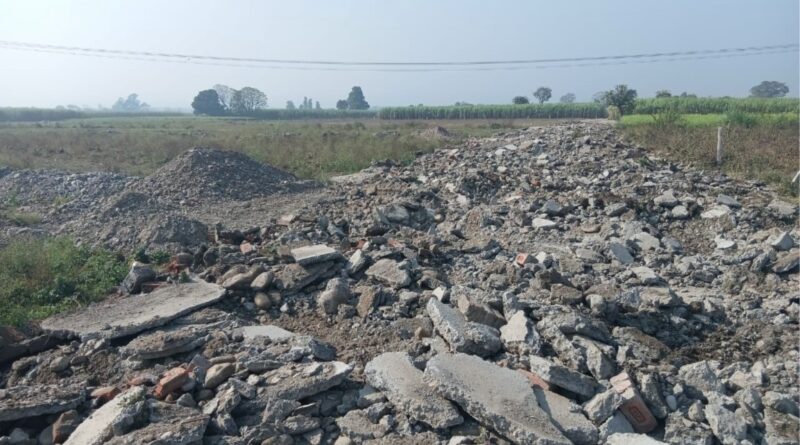 एमडीडीए का अवैध प्लॉटिंग पर बड़ा प्रहार, सेरगढ़ माजरी ग्रांट में 20 बीघा क्षेत्र ध्वस्त