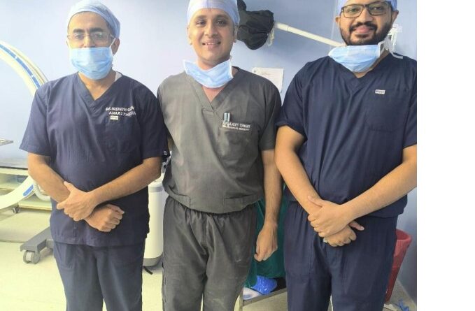 श्री महंत इन्दिरेश अस्पताल के डाॅक्टरों के नाम एक और बड़ी उपलब्धि