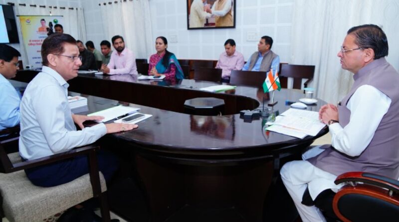 मुख्यमंत्री धामी ने किया श्रमिक सेवा मोबाइल एप का लोकार्पण