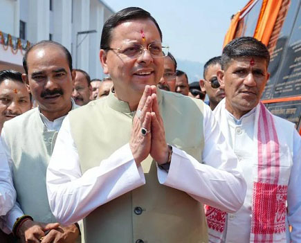 धामी ने अल्मोड़ा को दी 138 करोड़ की सौगात, 17 योजनाओं का लोकार्पण, 9 योजनाओं का किया शिलान्यास