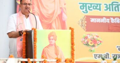 स्वामी विवेकानंद की विचारधारा युवाओं को राष्ट्र निर्माण की प्रेरणा देती है-  गणेश जोशी
