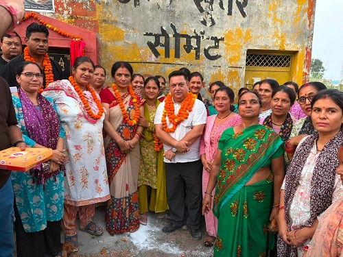 काशीपुर के महापौर बाली ने किया 6 सड़कों का शिलान्यास