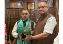 राष्ट्रीय महामंत्री तरुण चुघ से मिले कैबिनेट मंत्री गणेश जोशी