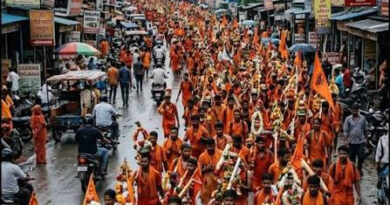 श्रावण मास की कांवड़ यात्रा का विधिवत शुभारंभ आज से हो गया है,गंगाजल लेकर निकले शिवभक्त
