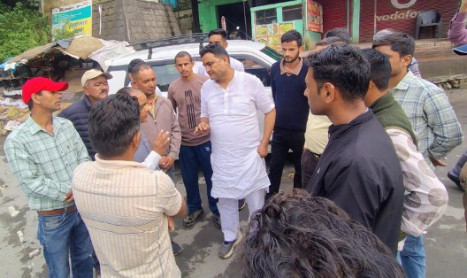 चाफी–पदमपुरी-धारी मोटर मार्ग पर सोलिंग कार्य जल्द पूरा करने के मंत्री राम सिंह कैड़ा ने दिये निर्देश