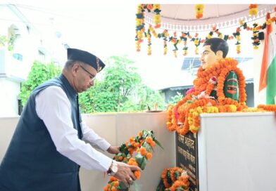 सैनिक कल्याण मंत्री गणेश जोशी ने शहीद हवलदार बहादुर सिंह बोहरा की 19वीं पुण्यतिथि पर दी श्रद्धांजलि