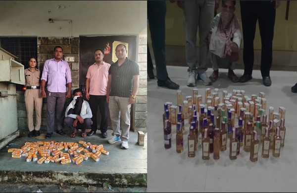 देहरादून में अवैध शराब बिक्री के खिलाफ आबकारी विभाग की बड़ी कार्रवाई, 2 आरोपी गिरफ्तार